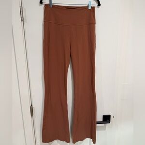 lululemon Flare Pants in rust